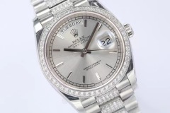 Rolex Watch 5A Quality 3255 Movement With Diamond 904L Steel 36mm Daydate Watch