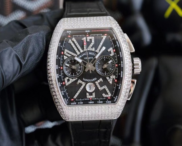 Franck Muller Watch 5A Quality 7753 Movement Diamond 44mm*55mm V45 Watch