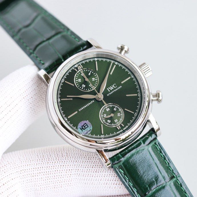 IWC Schaffhausen Watch 7750 Timing Function Movement 39mm Portofino Watch