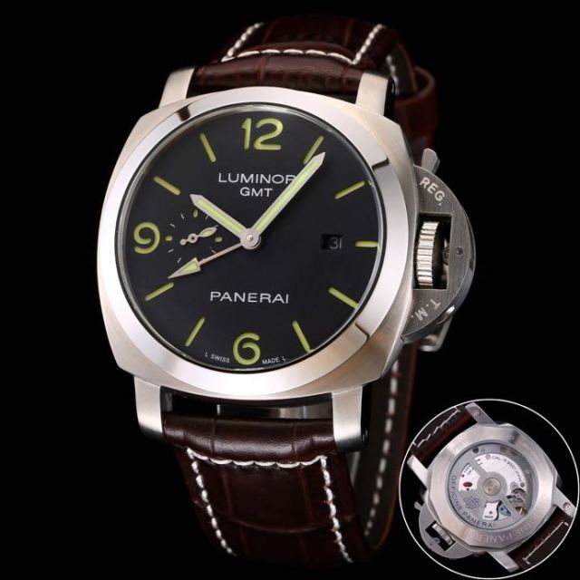 Panerai Watch 5A Quality P9001 Movement Steel Case 44mm Noob Factory Luminor Watch PAM351