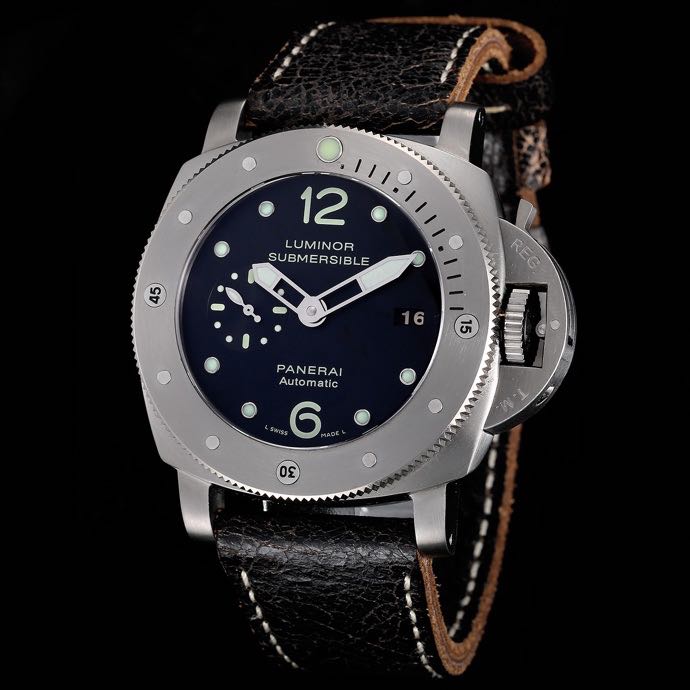 Panerai Watch 5A Quality P9000 Movement Titanium Case 47mm Noob Factory Luminor Watch PAM571