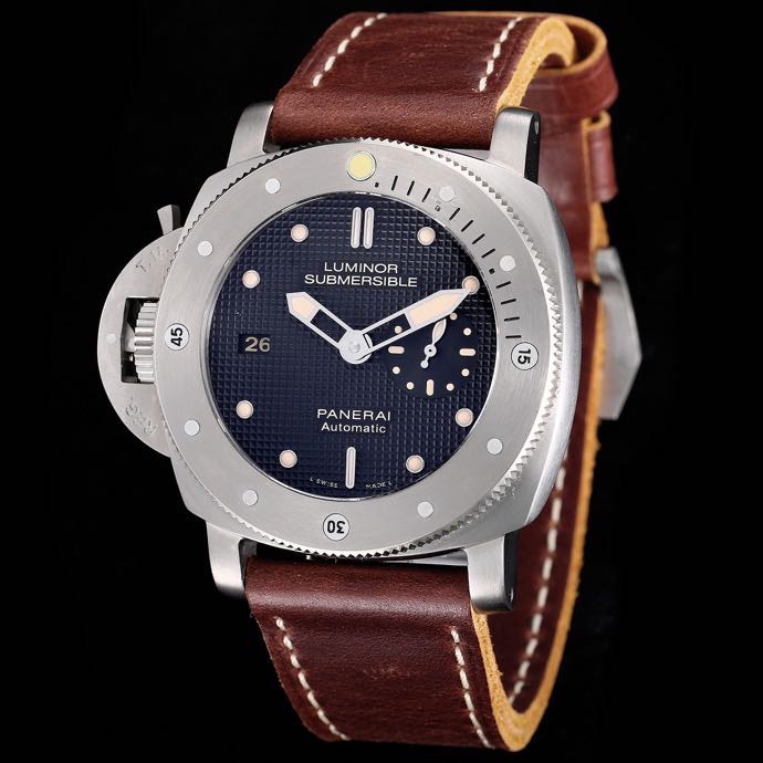 Panerai Watch 5A Quality P9000 Movement Titanium Case 47mm Noob Factory Luminor Watch PAM569