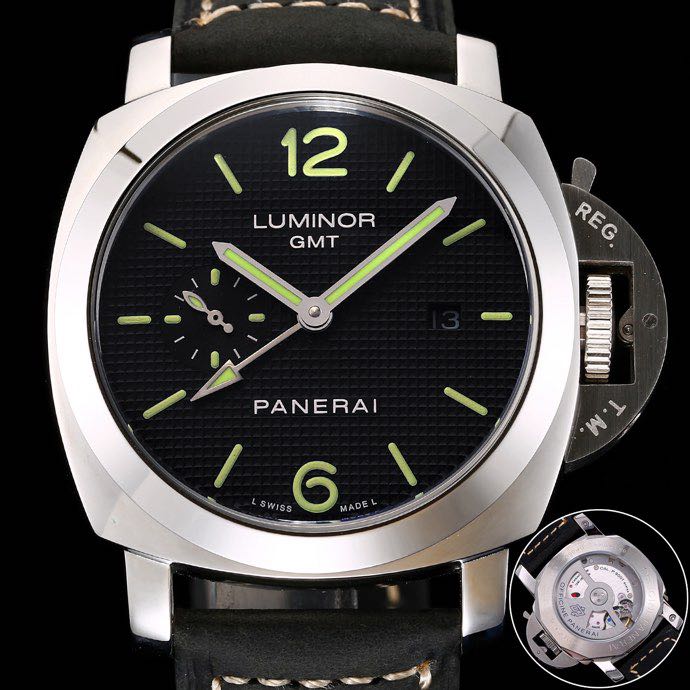 Panerai Watch 5A Quality P9001 Movement Steel Case 44mm Noob Factory Luminor Watch PAM351