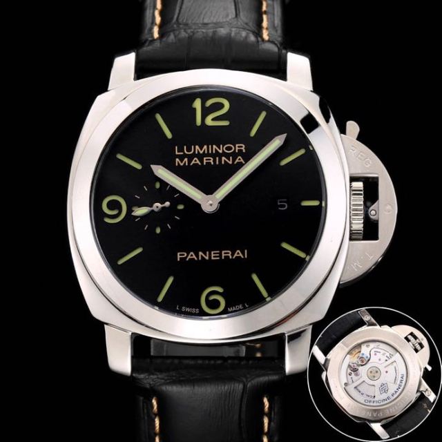Panerai Watch 5A Quality P9001 Movement Steel Case 44mm Noob Factory Luminor Watch PAM320