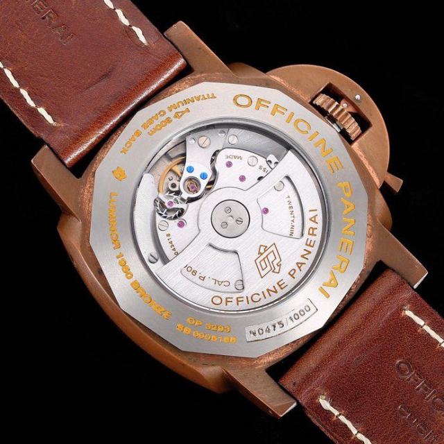 Panerai Watch 5A Quality P9002 Movement Bronze Case 47mm Noob Factory Luminor Watch PAM507