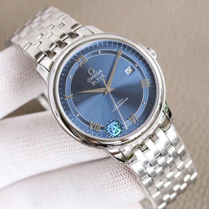 Omgea Watch 5A Quality ETA 2836 Movement 39.5mm Noob Factory DE VILLE Watch