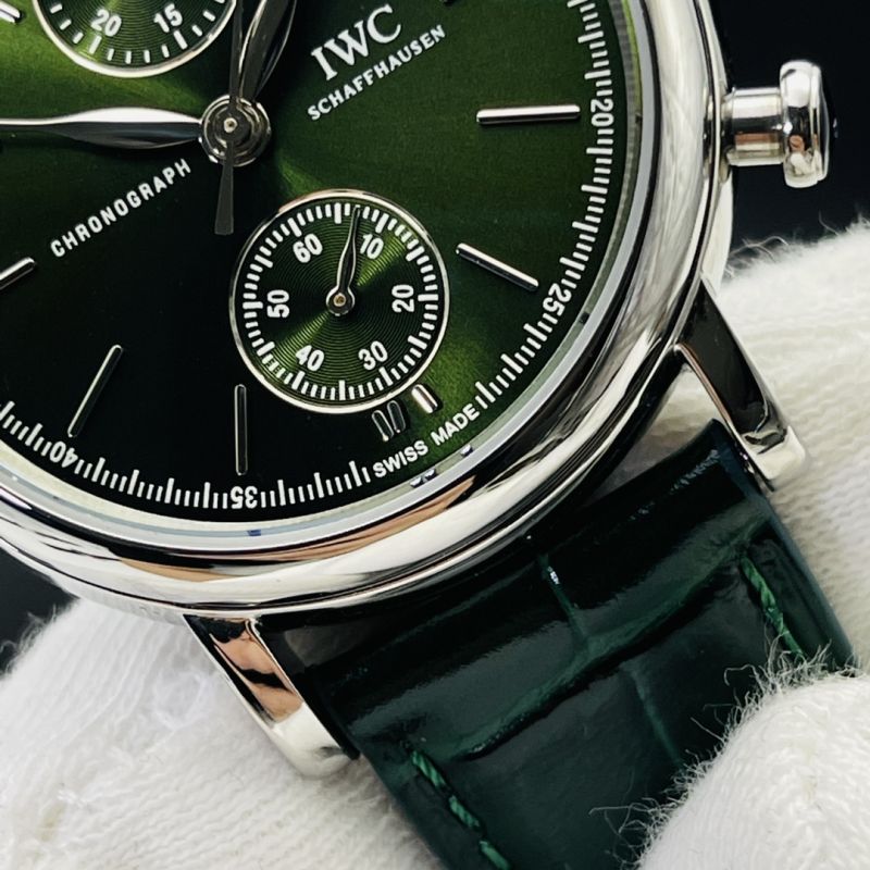 IWC Schaffhausen Watch 7750 Timing Function Movement 39mm Portofino Watch
