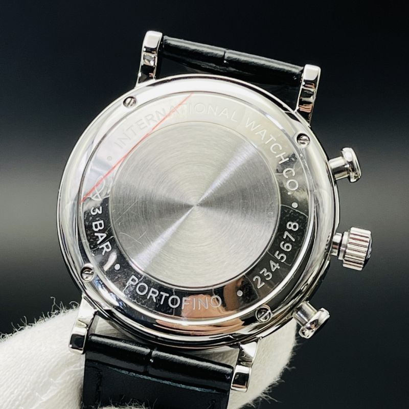 IWC Schaffhausen Watch 7750 Timing Function Movement 39mm Portofino Watch