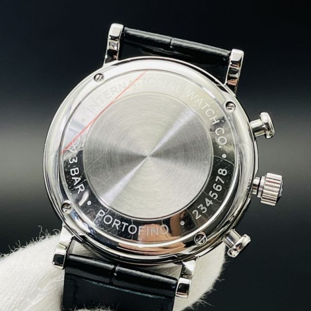IWC Schaffhausen Watch 7750 Timing Function Movement 39mm Portofino Watch