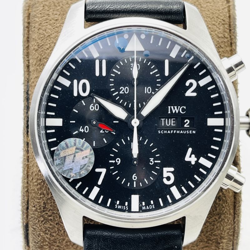 IWC Schaffhausen Watch 7750 Timming Full Function Movement 41mm Pilot's Watch