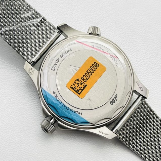 Omega Watch 5A Quality 8806 Clone Movement Titanium 43mm No Time To Die Noob Factory Seamaster Watch