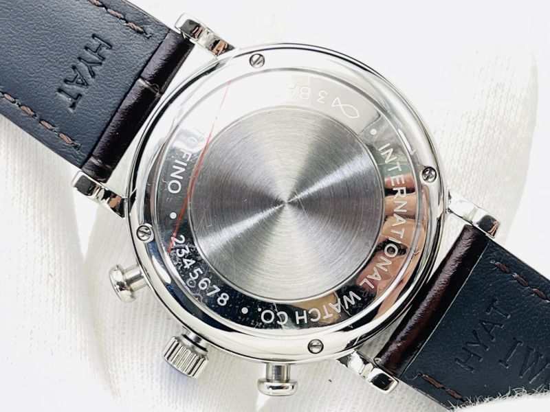 IWC Schaffhausen Watch 7750 Timing Function Movement 39mm Portofino Watch