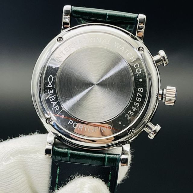 IWC Schaffhausen Watch 7750 Timing Function Movement 39mm Portofino Watch