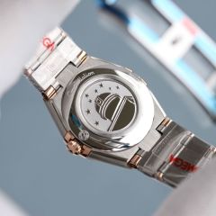 Omega Watch 5A Quality Quartz Ronda Movement 316L Steel 28mm Constellation Lady Watch