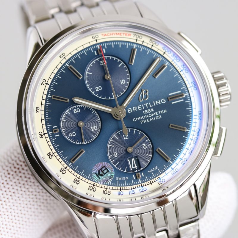 Breitling Watch 5A Quality 7750 Timing Function Movement 43mm Noob Factory Premier Watch