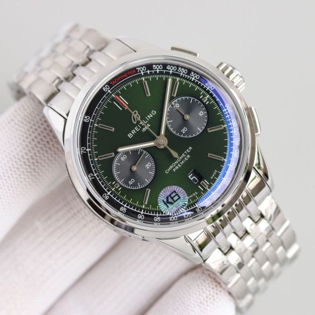 Breitling Watch 5A Quality 7750 Timing Function Movement 43mm Noob Factory Premier Watch