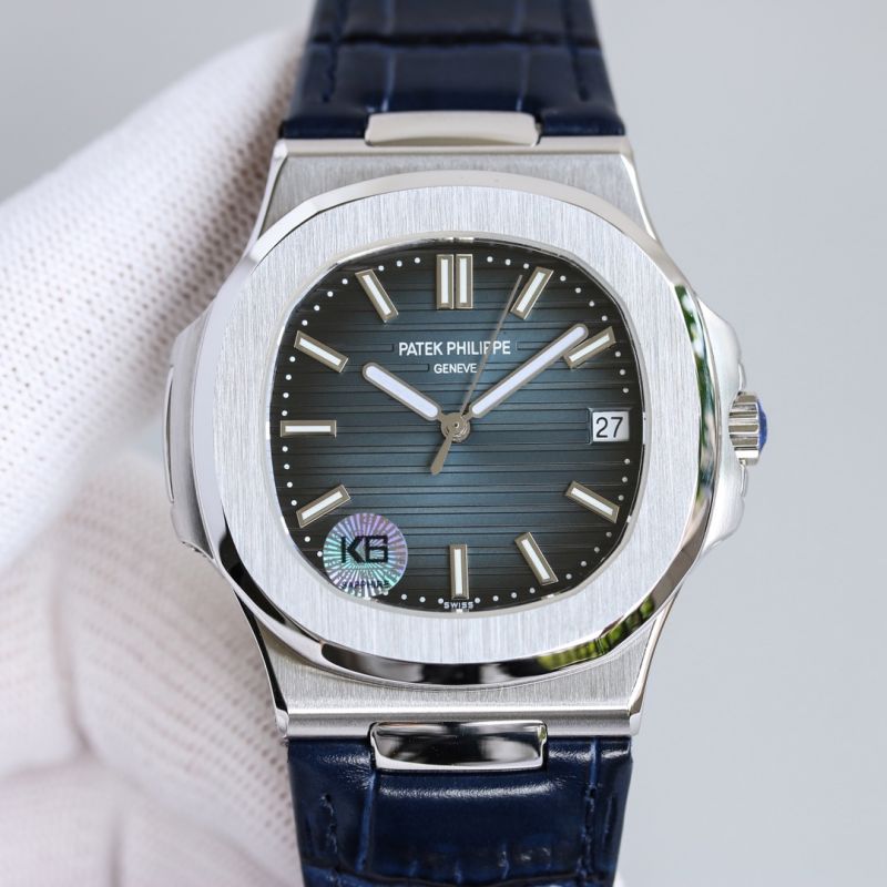 Patek Philippe PP Watch Best Quality 324 Full Function Diamond Movement 40mm Nautilus Free Leather Straps