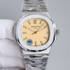Patek Philippe PP Watch Best Quality 324 Full Function Diamond Movement 40mm Nautilus Free Leather Straps