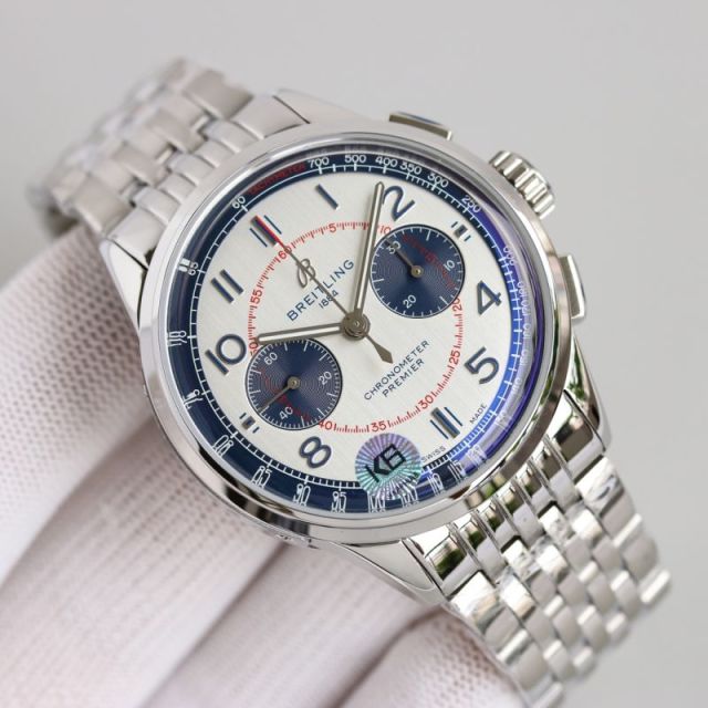 Breitling Watch 5A Quality 7750 Timing Function Movement 43mm Noob Factory Premier Watch