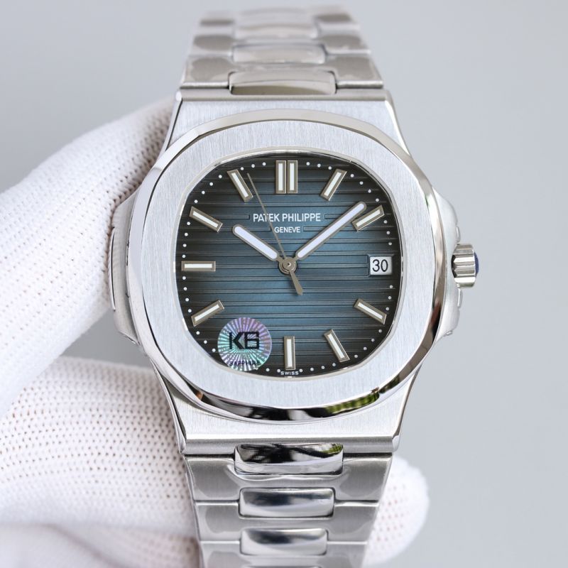 Patek Philippe PP Watch Best Quality 324 Full Function Diamond Movement 40mm Nautilus Free Leather Straps