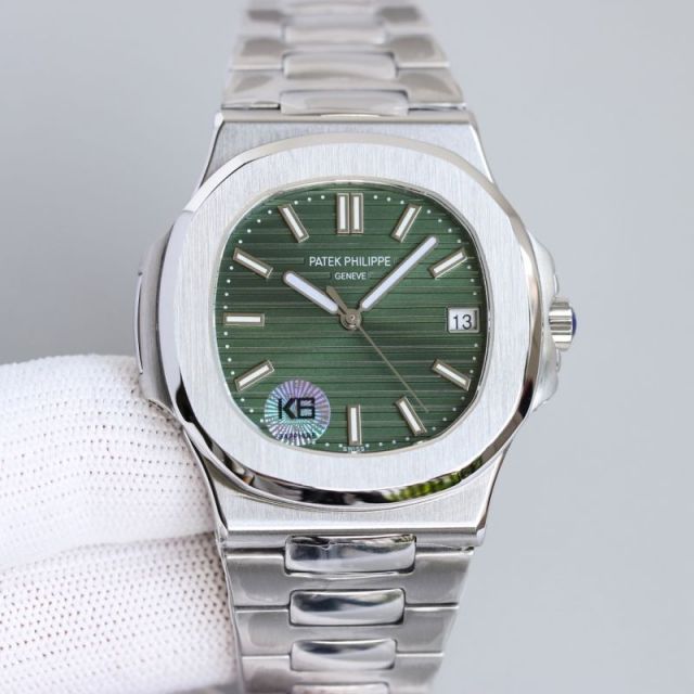 Patek Philippe PP Watch Best Quality 324 Full Function Diamond Movement 40mm Nautilus Free Leather Straps