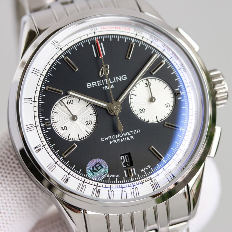 Breitling Watch 5A Quality 7750 Timing Function Movement 43mm Noob Factory Premier Watch