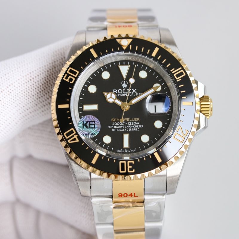 Rolex Watch 5A Quality ETA Movement 904L Steel 43mm Noob Factory Sea Dweller Watch