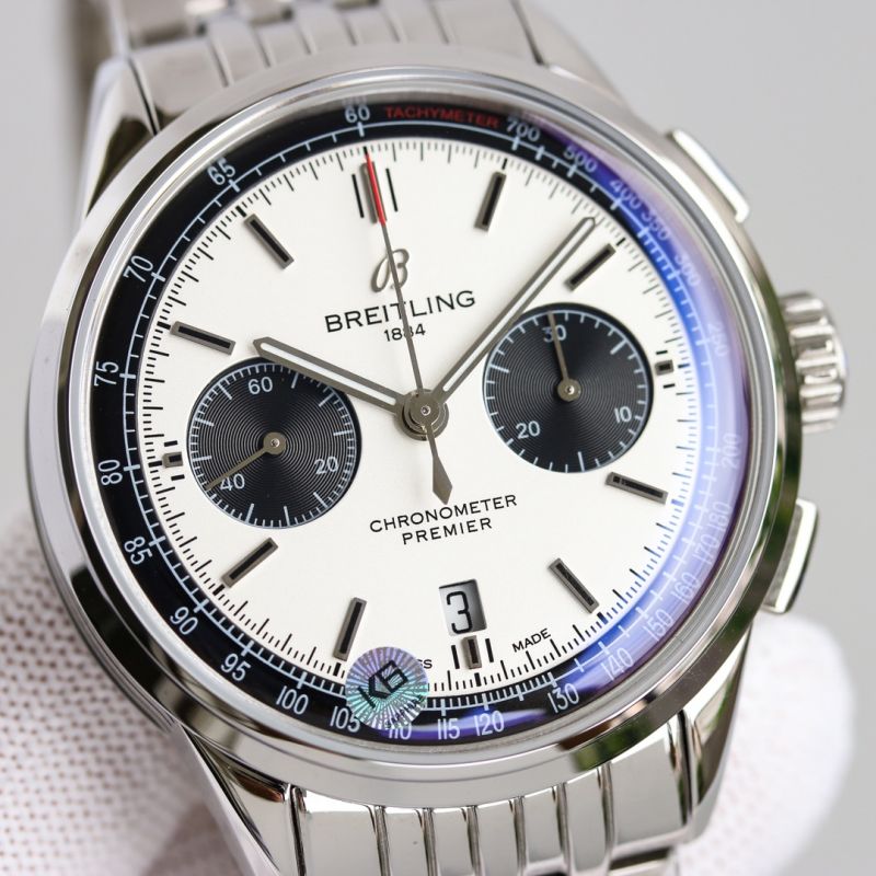 Breitling Watch 5A Quality 7750 Timing Function Movement 43mm Noob Factory Premier Watch