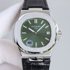 Patek Philippe PP Watch Best Quality 324 Full Function Diamond Movement 40mm Nautilus Free Leather Straps