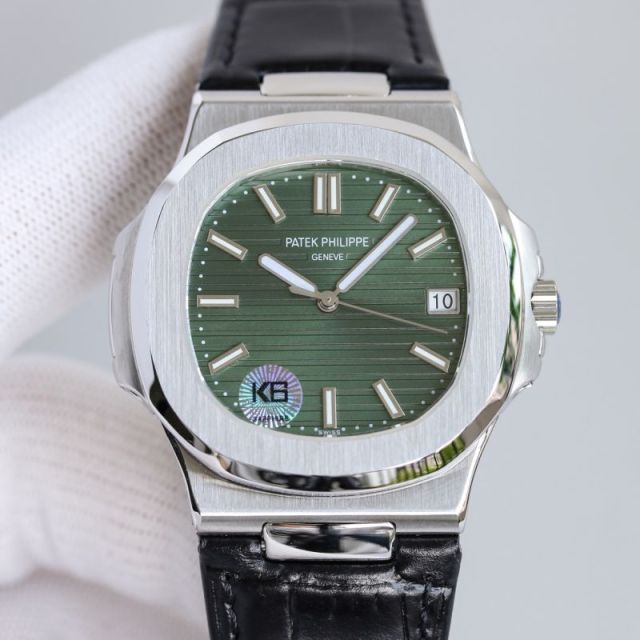 Patek Philippe PP Watch Best Quality 324 Full Function Diamond Movement 40mm Nautilus Free Leather Straps