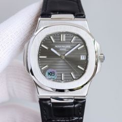 Patek Philippe PP Watch Best Quality 324 Full Function Diamond Movement 40mm Nautilus Free Leather Straps