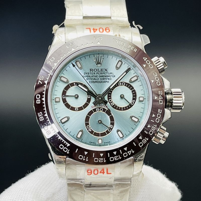 Rolex Watch 5A Quality 7750 Timing Movement 904L Steel 40mm Noob Factory Daytona Watch