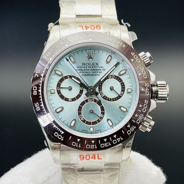 Rolex Watch 5A Quality 7750 Timing Movement 904L Steel 40mm Noob Factory Daytona Watch