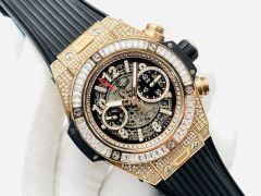 Hublot Watch 5A Quality HUB1240 Timing Movement 45mm Noob Factory Big Bang Watch