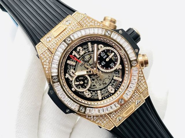 Hublot Watch 5A Quality HUB1240 Timing Movement 45mm Noob Factory Big Bang Watch