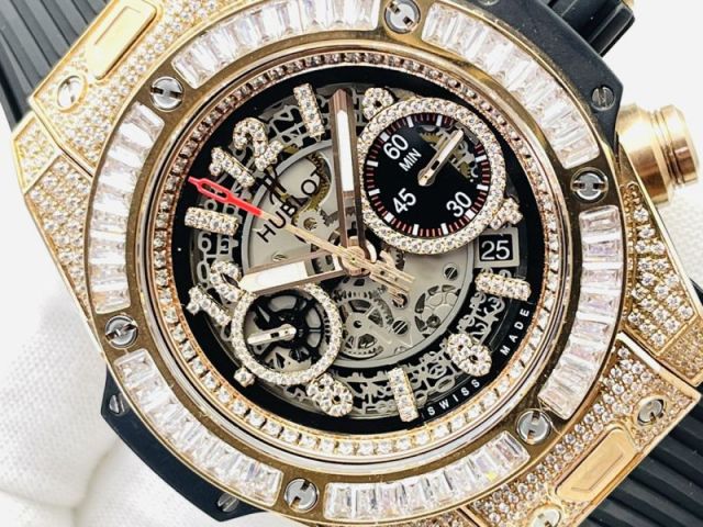Hublot Watch 5A Quality HUB1240 Timing Movement 45mm Noob Factory Big Bang Watch