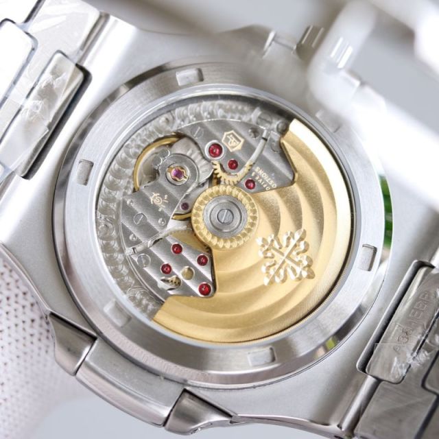 Patek Philippe PP Watch Best Quality 324 Full Function Diamond Movement 40mm Nautilus Free Leather Straps