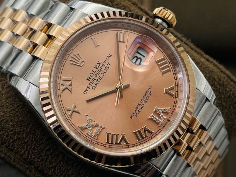 Rolex Watch 5A Quality 3235 Movement 904L Steel 36mm Noob Factory Datejust Watch