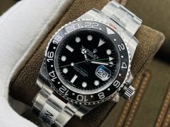 Rolex Watch 5A Quality ETA Movement 904L Steel Batman 40mm Noob Factory GMT Master Watch