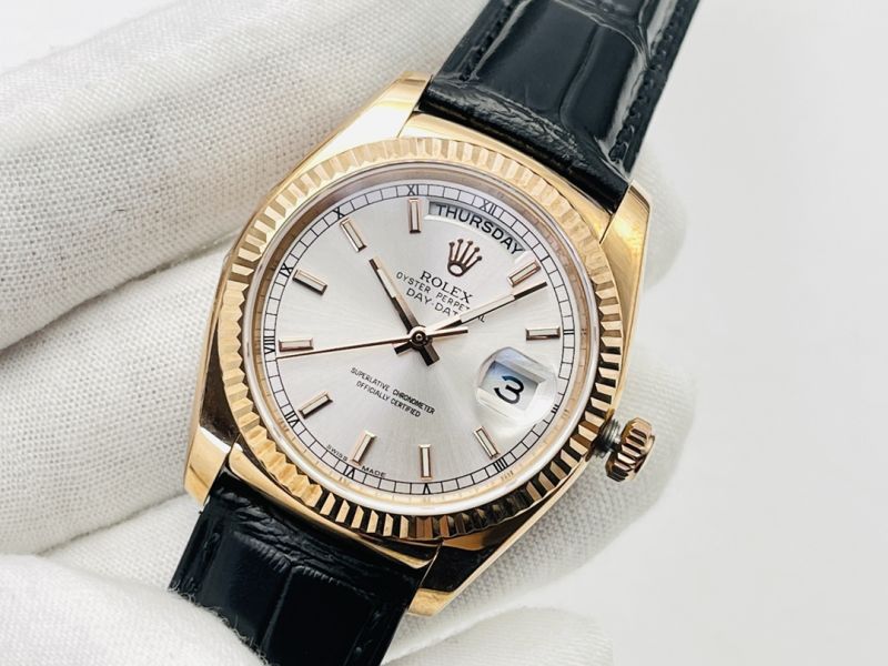 Rolex Watch 5A Quality ETA 2836 Movement 904L Steel 36mm Noob Factory Day Date Watch