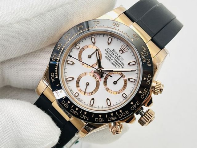 Replica Rolex Watch 5A Quality 7750 Timing Movement 904L Steel 1：1 40mm Noob Factory Daytona Watch