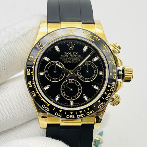 Replica Rolex Watch 5A Quality 7750 Timing Movement 904L Steel 1：1 40mm Noob Factory Daytona Watch
