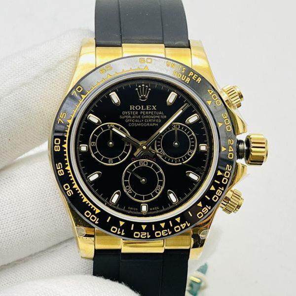 Replica Rolex Watch 5A Quality 7750 Timing Movement 904L Steel 1：1 40mm Noob Factory Daytona Watch