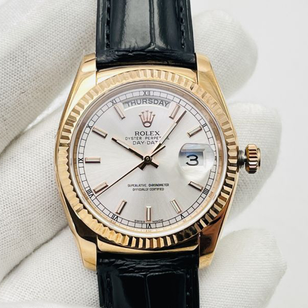 Rolex Watch 5A Quality ETA 2836 Movement 904L Steel 36mm Noob Factory Day Date Watch