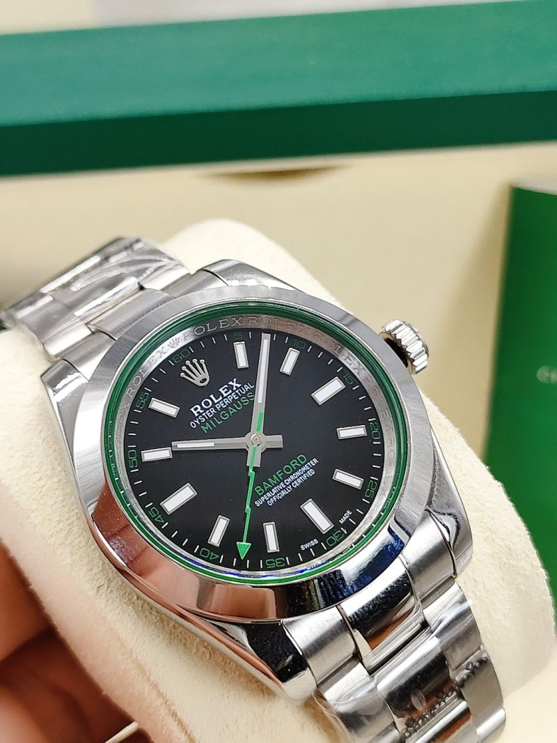 Rolex Watch 3A Quality 2813 Movement 316L Steel 41mm AAA Factory Milgauss Watch