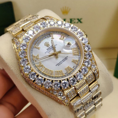 Rolex Watch 3A Quality 2813 Movement 316L Diamond Steel 42mm AAA Factory Day Date Watch