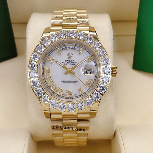Rolex Watch 3A Quality 2813 Movement 316L Steel Full Diamond 43mm AAA Factory Datejust Watch