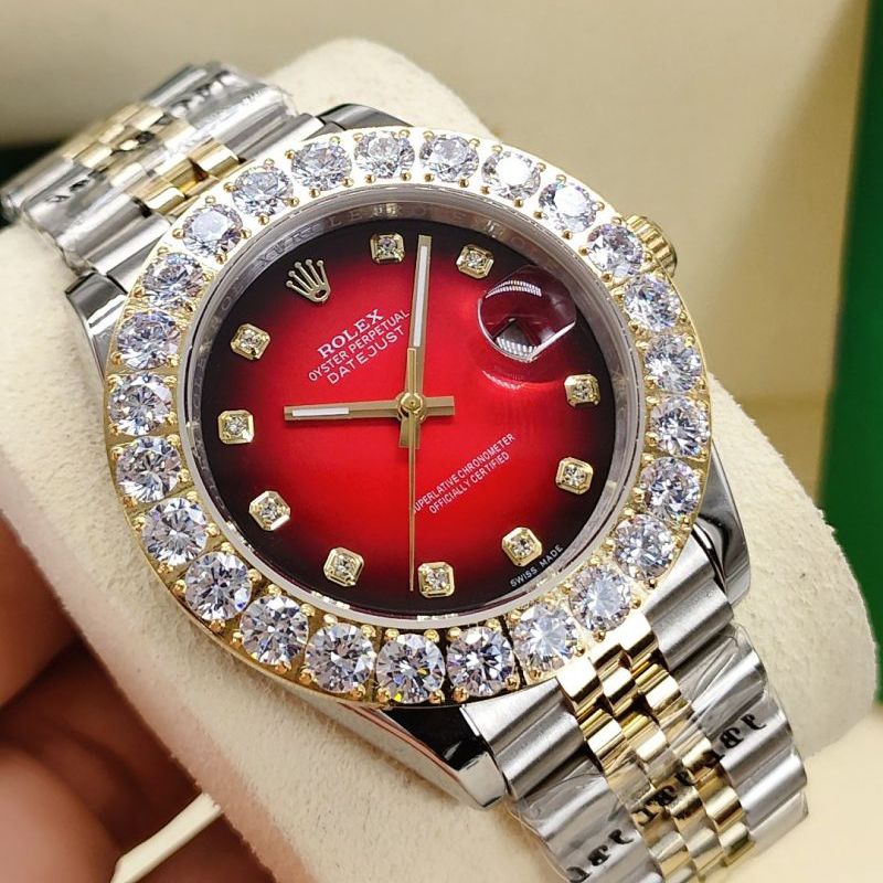 Rolex Watch 3A Quality 2813 Movement 316L Steel Full Diamond 43mm AAA Factory Datejust Watch