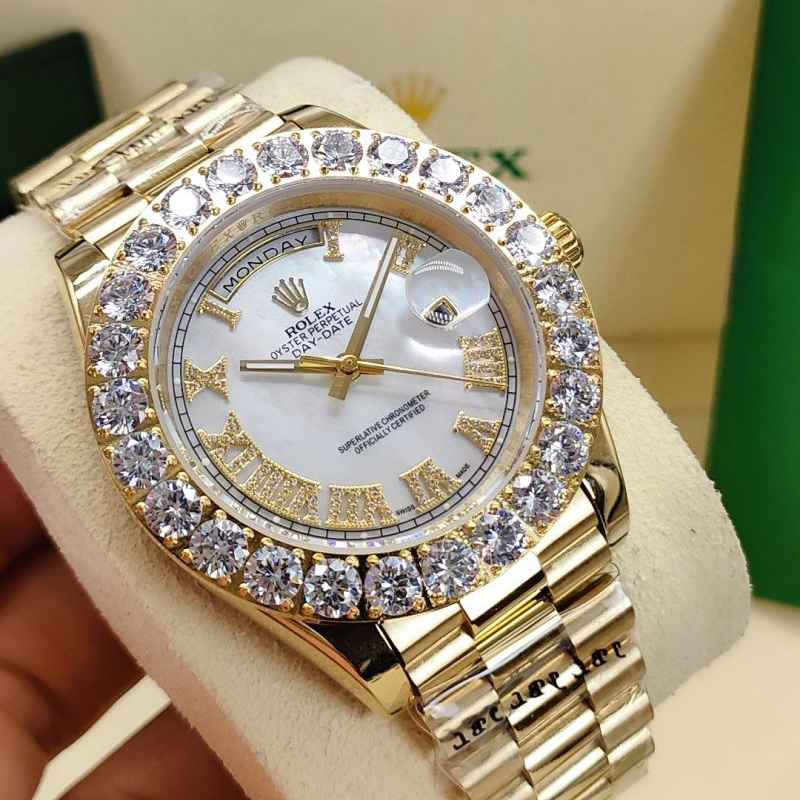 Rolex Watch 3A Quality 2813 Movement 316L Steel Full Diamond 43mm AAA Factory Datejust Watch