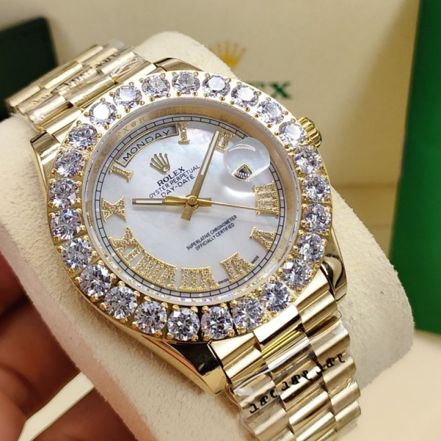 Rolex Watch 3A Quality 2813 Movement 316L Steel Full Diamond 43mm AAA Factory Datejust Watch